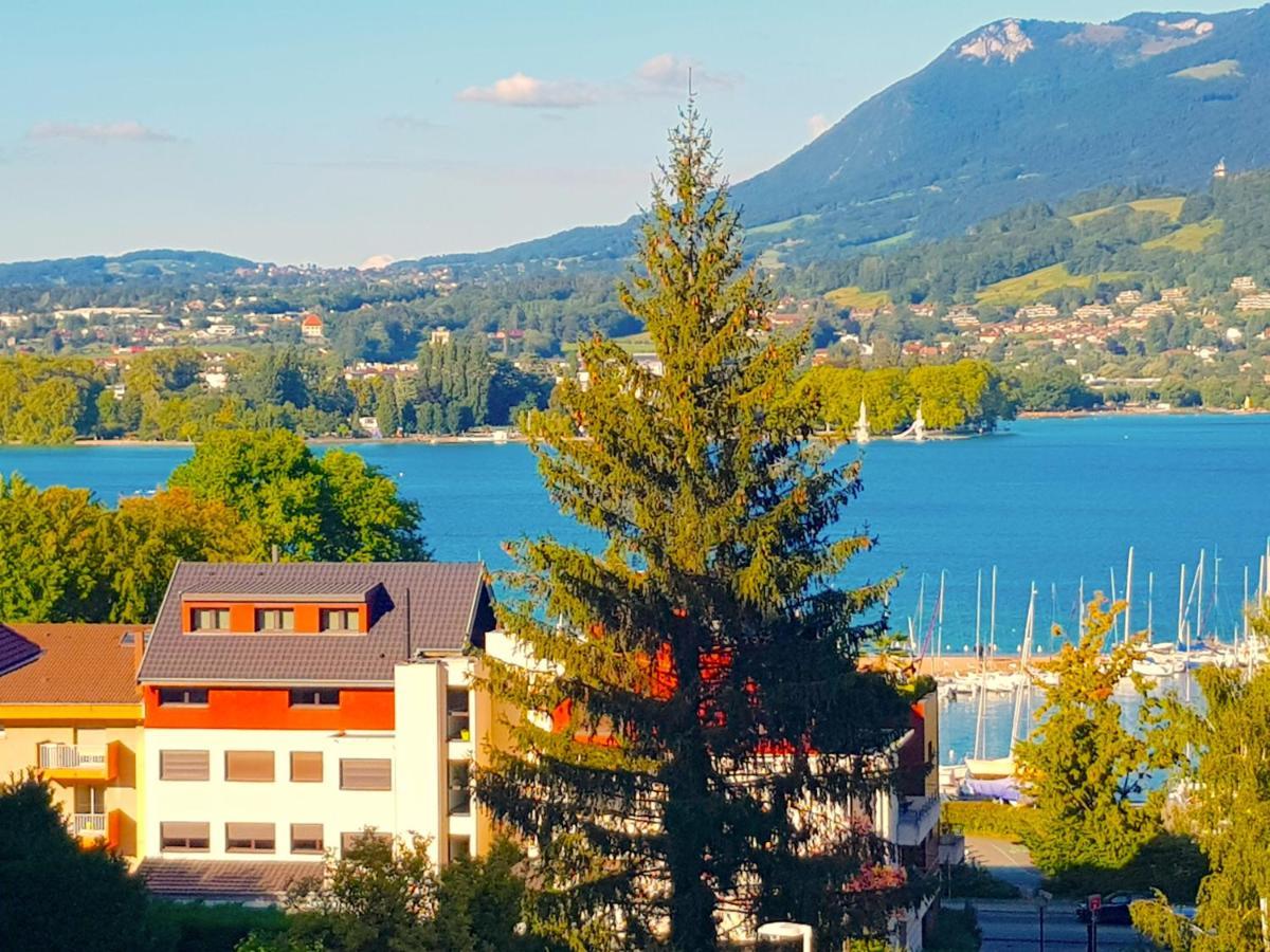 Corniche Joli T2 A 300 M Du Lac Avec Parking Prive Annecy Zewnętrze zdjęcie